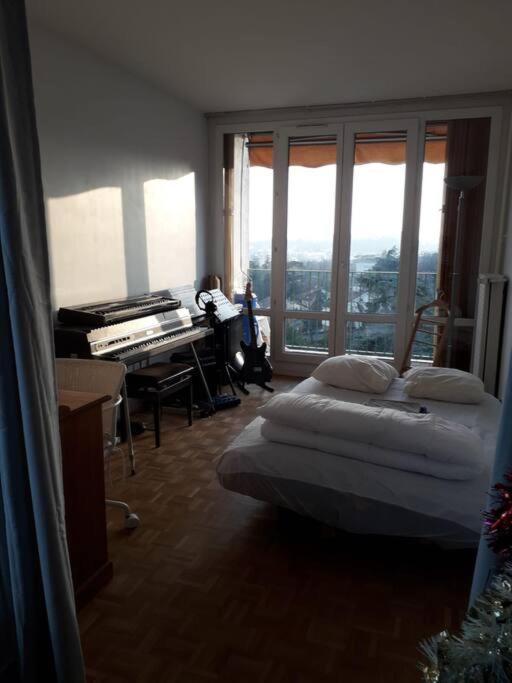 T4/5 Avec Vue Sur Les Alpes A 5 Minutes De Lyon Apartment La Mulatiere Exterior foto